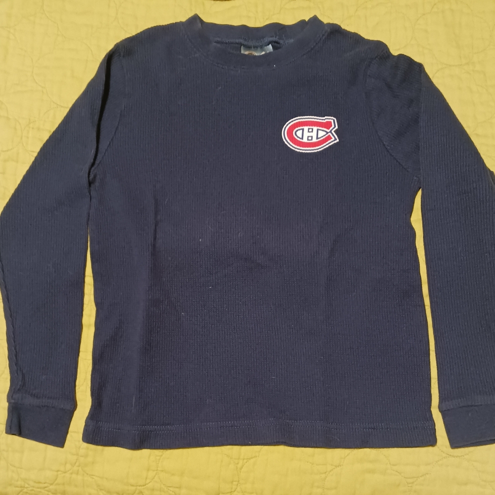 NHL Navy Boys Pajama Set - 10/12